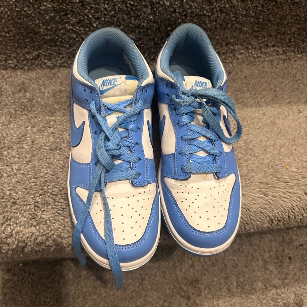 Nike Kids Blue and White Sneakers